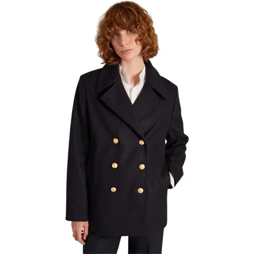 Wool coat made in France , female, Sizes: XS, S, L - L'Exception Paris - Modalova