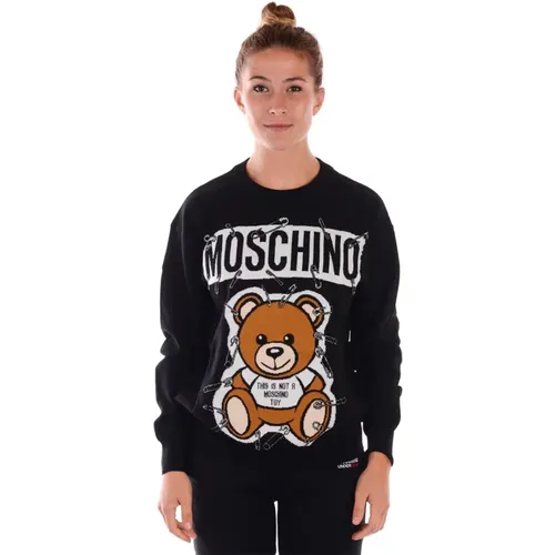 Sweatshirts , Damen, Größe: M - Moschino - Modalova