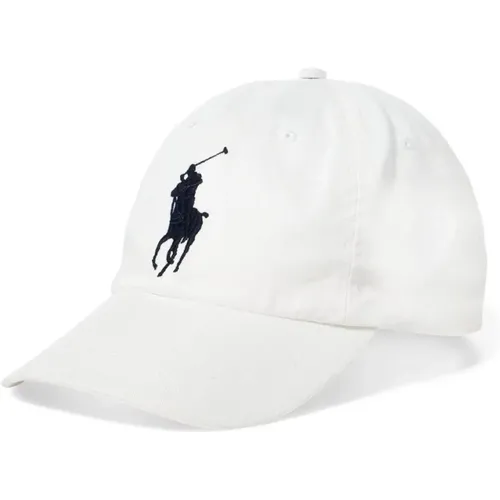 Cap with Intricate Satin Stitching , male, Sizes: ONE SIZE - Polo Ralph Lauren - Modalova