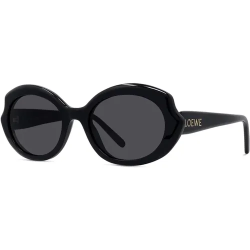 Sunglasses Grey Lw40147I 01A , female, Sizes: 54 MM - Loewe - Modalova