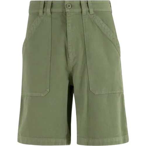 Military Shorts Short Parker , male, Sizes: S - A.p.c. - Modalova