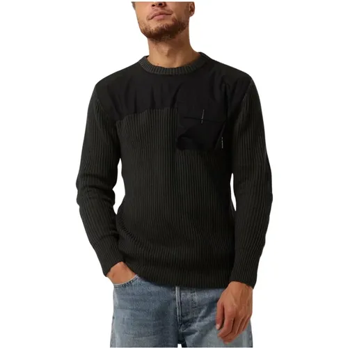 Herren Army R Strickpullover , Herren, Größe: XL - G-Star - Modalova