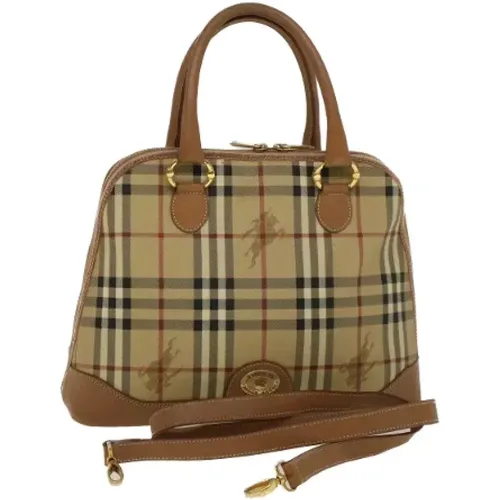 Pre-owned Canvas handbags , female, Sizes: ONE SIZE - Burberry Vintage - Modalova