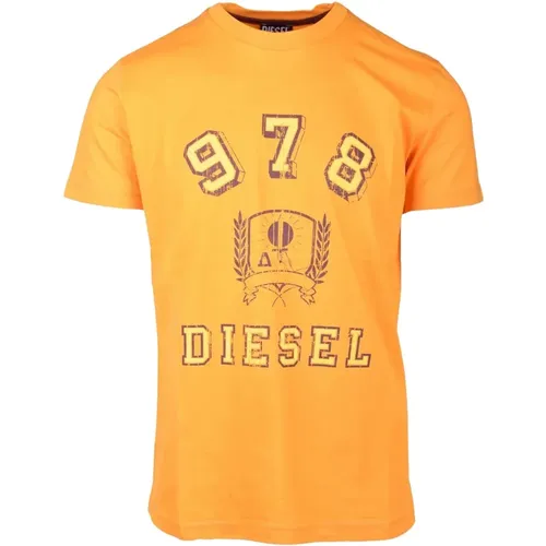 T-Shirt for Men , male, Sizes: L, M, XL, S - Diesel - Modalova