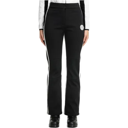 High Waist Ski Trousers Plain Logo , female, Sizes: S - Emporio Armani EA7 - Modalova