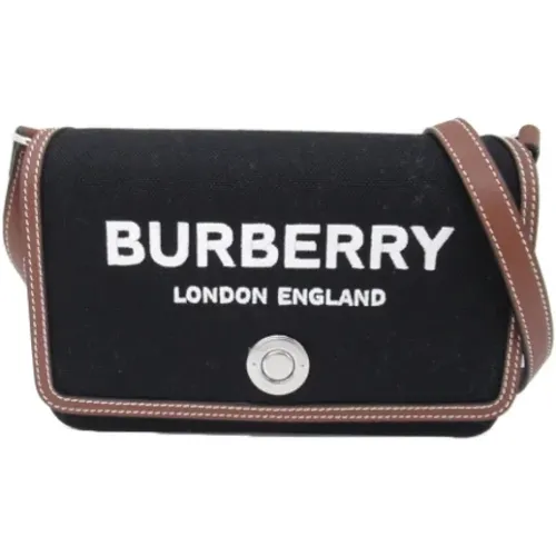 Pre-owned Canvas shoulder-bags , female, Sizes: ONE SIZE - Burberry Vintage - Modalova