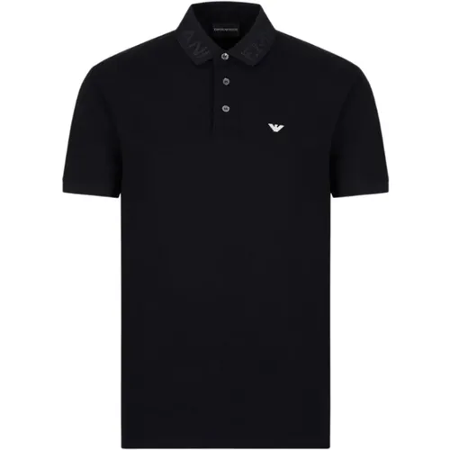 Classic Polo Shirt for Men , male, Sizes: S - Emporio Armani - Modalova