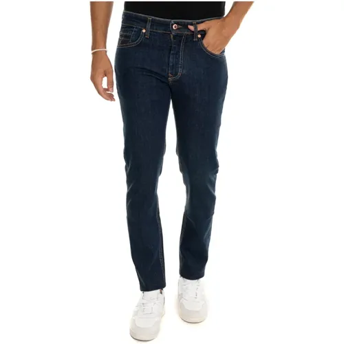 Klassische Denim Jeans für den Alltag , Herren, Größe: W34 - Harmont & Blaine - Modalova