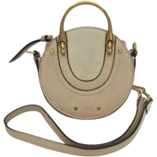 Pre-owned Leder Schultertasche , Damen, Größe: ONE Size - Chloé Pre-owned - Modalova