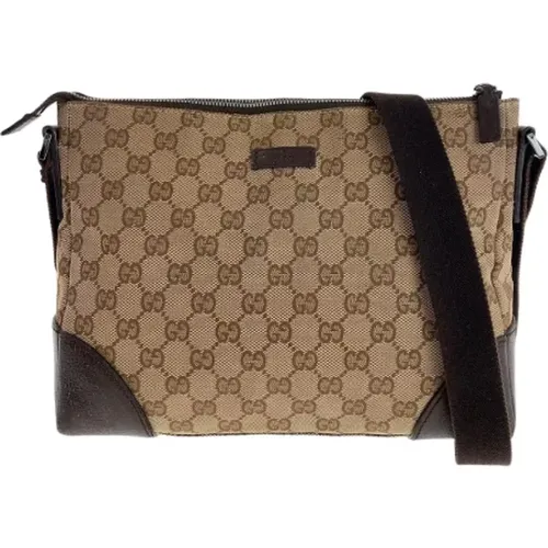 Pre-owned Canvas gucci-bags , female, Sizes: ONE SIZE - Gucci Vintage - Modalova