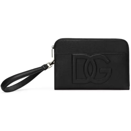 Pouch Bags , male, Sizes: ONE SIZE - Dolce & Gabbana - Modalova