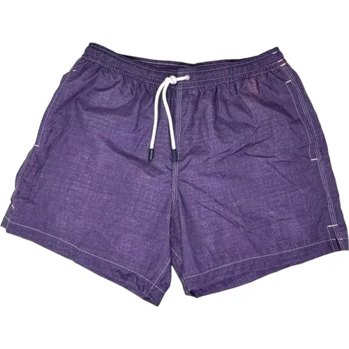 Lila Strandshorts Leicht Schnell Trocknend - Gran Sasso - Modalova