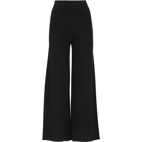 Cashmere Elastic Waist Trousers , female, Sizes: XS - Vanisé - Modalova