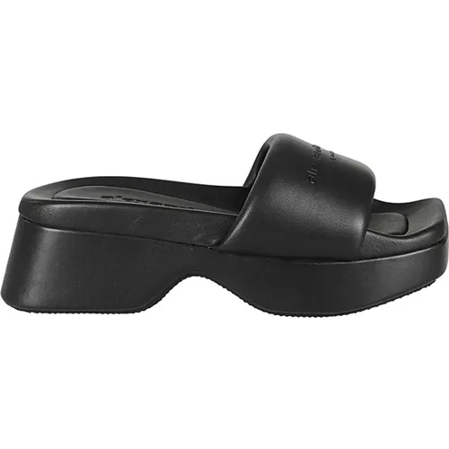 Stilvolle Slide-Sandalen , Damen, Größe: 39 EU - alexander wang - Modalova