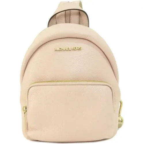 Pre-owned Leather backpacks , female, Sizes: ONE SIZE - Michael Kors Pre-owned - Modalova