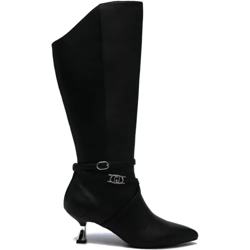 Stiletto Heel Boots with Buckle , female, Sizes: 3 UK, 6 UK, 4 UK, 5 UK - Liu Jo - Modalova