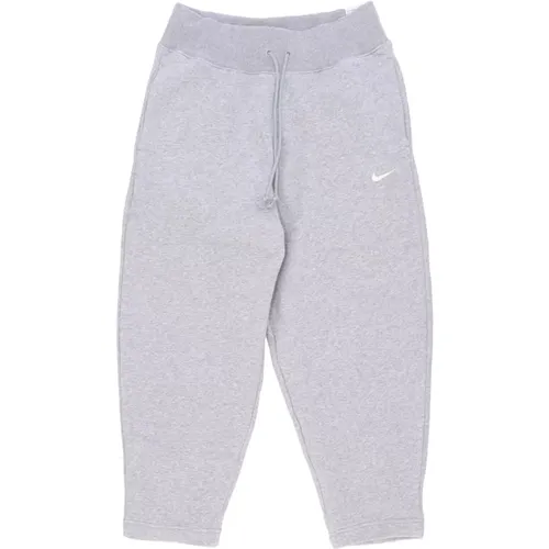 Damen Fleece Trainingsanzughose Gebogen , Damen, Größe: M - Nike - Modalova