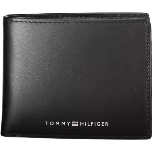 Leather Wallet , male, Sizes: ONE SIZE - Tommy Hilfiger - Modalova