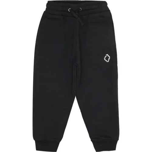 Bequeme Baumwoll-Sweatpants mit elastischem Bund - Marcelo Burlon - Modalova