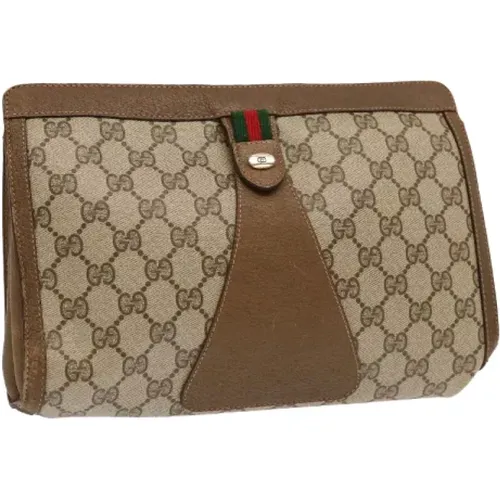 Pre-owned Canvas gucci-bags , female, Sizes: ONE SIZE - Gucci Vintage - Modalova