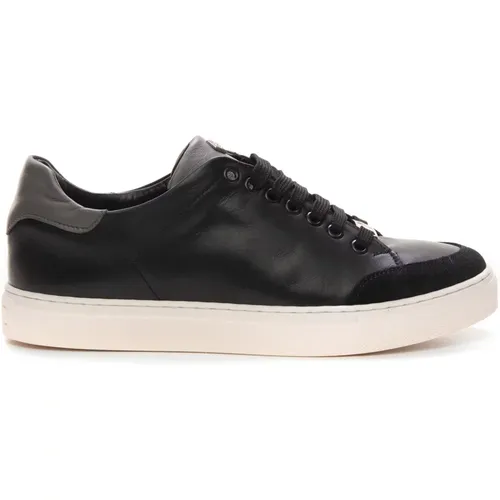 Leather sneakers with laces , male, Sizes: 8 UK, 6 UK, 12 UK, 10 UK, 11 UK - Marechiaro 1962 - Modalova