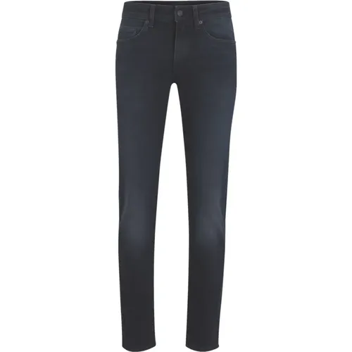 Slim Fit Soft Italian Denim Jeans , male, Sizes: W36 L32, W31 L32, W38 L32, W40 L32, W32 L32 - Hugo Boss - Modalova