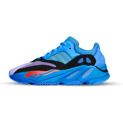 Blue High-Res Sneakers , female, Sizes: 9 2/3 UK - Yeezy - Modalova