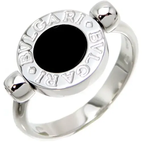 Pre-owned White Gold rings , female, Sizes: ONE SIZE - Bvlgari Vintage - Modalova