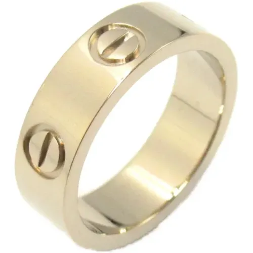 Pre-owned White Gold rings , female, Sizes: ONE SIZE - Cartier Vintage - Modalova