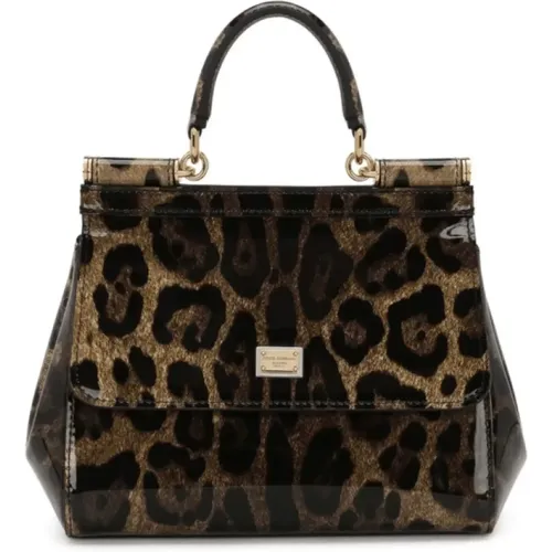 KIM Dolce&Gabbana medium Sicily top-handle bag , female, Sizes: ONE SIZE - Dolce & Gabbana - Modalova