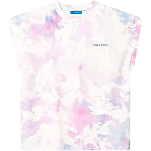 Tie Dye Crop Top , Damen, Größe: M - Nina Ricci - Modalova