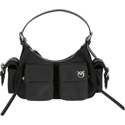 Women's Bags Handbag Nero Limousine Ss24 , female, Sizes: ONE SIZE - pinko - Modalova