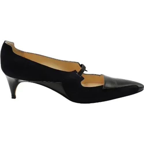 Pre-owned Wildleder heels , Damen, Größe: 37 1/2 EU - Manolo Blahnik Pre-owned - Modalova