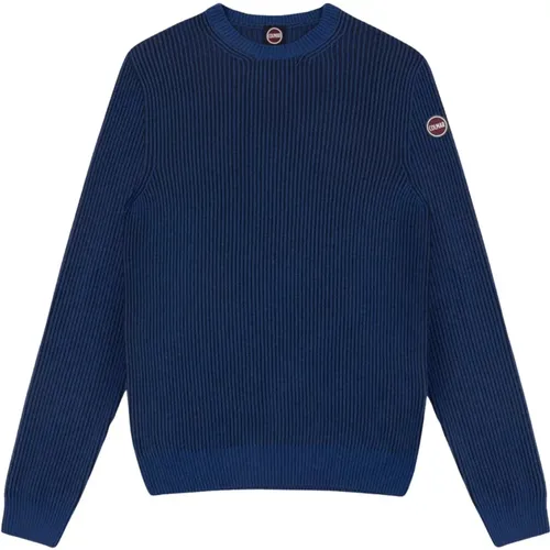 Mens Wool Blend Sweater , male, Sizes: S, L - Colmar - Modalova