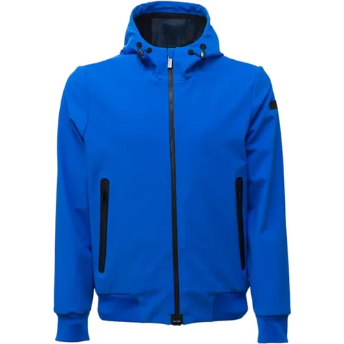 Soft Hooded Jacket , male, Sizes: M - RRD - Modalova