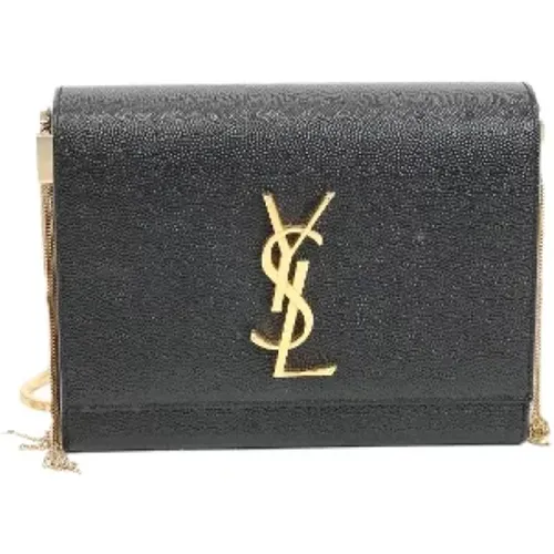 Pre-owned Leather shoulder-bags , female, Sizes: ONE SIZE - Yves Saint Laurent Vintage - Modalova