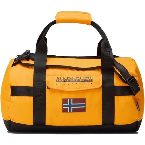 Vielseitige Reisetasche mit wasserdichtem Stoff , Herren, Größe: ONE Size - Napapijri - Modalova