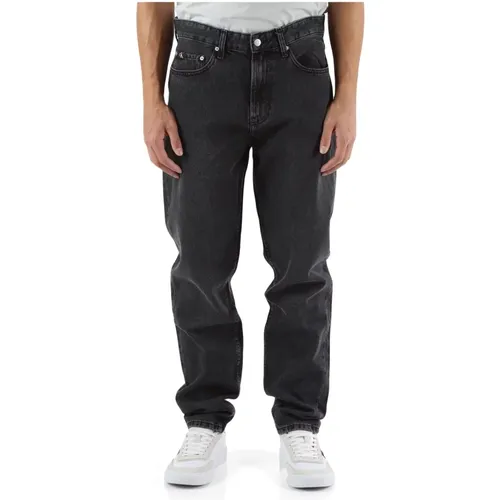 Regular Taper Jeans Five Pocket , male, Sizes: W30, W33, W34, W31, W32, W36 - Calvin Klein Jeans - Modalova