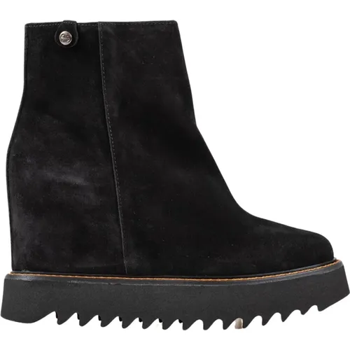 Via Roma Leather Ankle Boots , female, Sizes: 7 UK - Belle Vie - Modalova