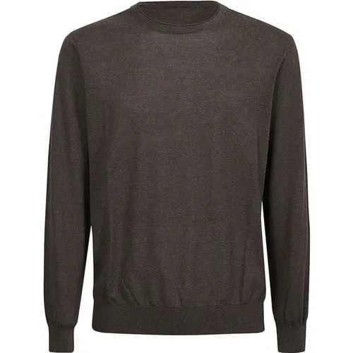 Round-neck Knitwear , male, Sizes: M, L - Kangra - Modalova