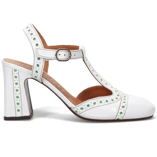 Leather Heeled Sandals , female, Sizes: 4 UK, 5 UK, 3 UK, 7 UK - Chie Mihara - Modalova