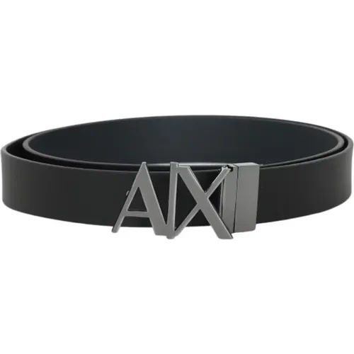 Belt , male, Sizes: 90 CM, 100 CM, 80 CM, 85 CM, 95 CM - Armani Exchange - Modalova