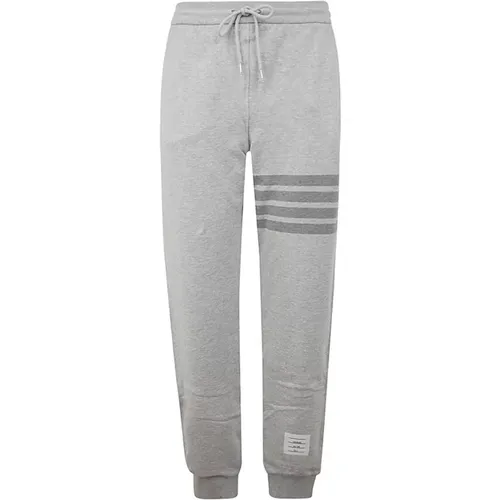 Classic Loopback Sweatpants with 4 Bar Stripe , male, Sizes: L - Thom Browne - Modalova