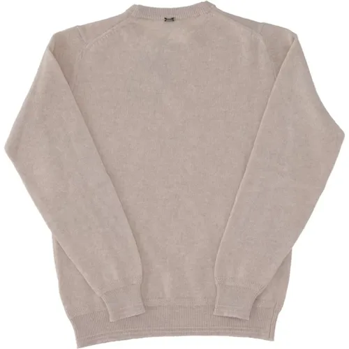 Wool crewneck sweater , male, Sizes: XL, S, M - Herno - Modalova