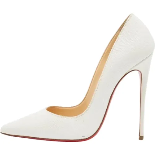 Pre-owned Leather heels , female, Sizes: 5 UK - Christian Louboutin Pre-owned - Modalova