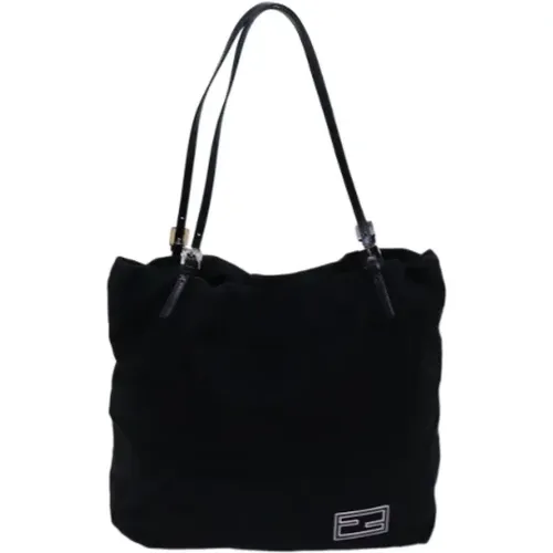 Pre-owned Wool totes , female, Sizes: ONE SIZE - Fendi Vintage - Modalova