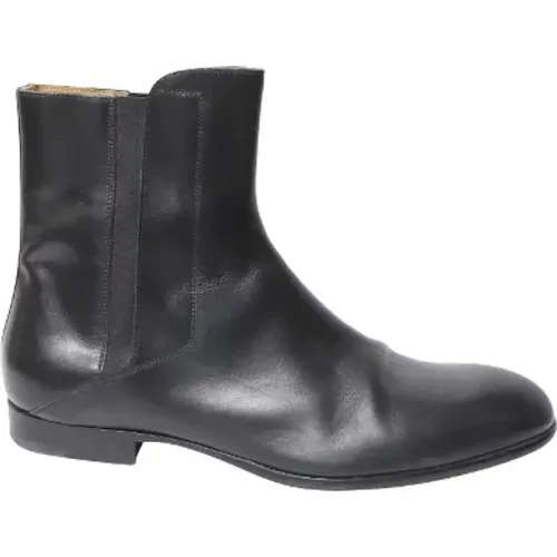 Pre-owned Leather boots , female, Sizes: 12 UK - Maison Margiela Pre-owned - Modalova
