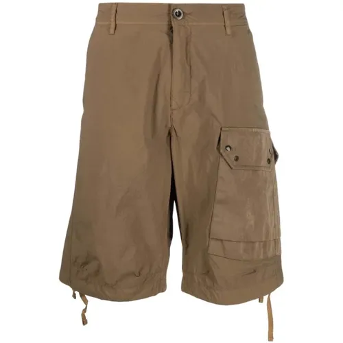 Grüne Bermuda Shorts Ten C - Ten C - Modalova