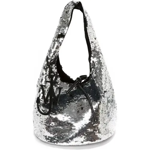 Bags.. Silver , female, Sizes: ONE SIZE - JW Anderson - Modalova