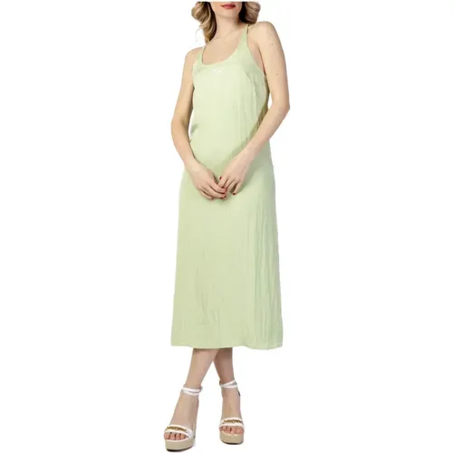 Slip-on Dress with Straps , female, Sizes: XS, S - Calvin Klein Jeans - Modalova